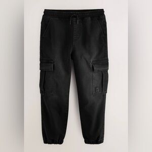 Zara Boys Black Cargo Pants Size 11-12 (152)